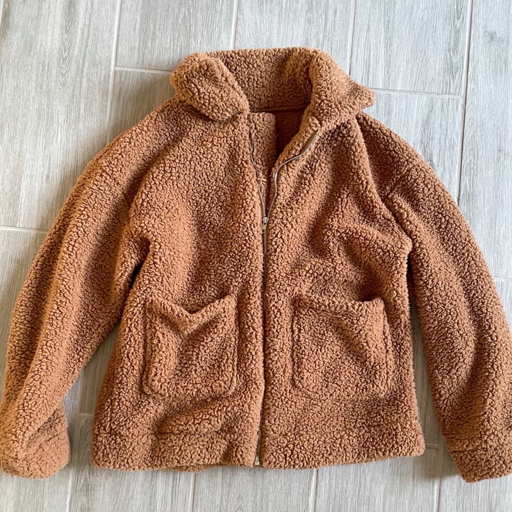 Oversized Teddy Jacket